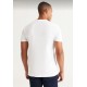 Erkek %100 Pamuk Slim Fit Dar Kesim V Yaka Kısa Kollu Tişört
