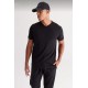 Erkek %100 Pamuk Slim Fit Dar Kesim V Yaka Kısa Kollu Tişört