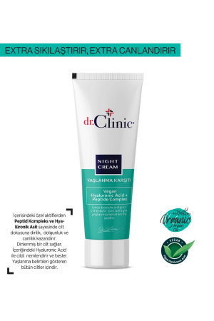 Dr.Clinic Yaşlanma Karşıtı Gece Kremi 50 ml