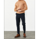 dont panic Haki Keten Esnek Kumaş Jogger Pantolon