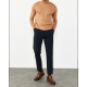 dont panic Haki Keten Esnek Kumaş Jogger Pantolon