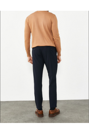 dont panic Haki Keten Esnek Kumaş Jogger Pantolon