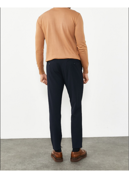 dont panic Haki Keten Esnek Kumaş Jogger Pantolon