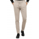dont panic Haki Keten Esnek Kumaş Jogger Pantolon